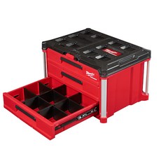 美沃奇 米沃奇 PACK OUT系列雙抽屜工具箱 堅固耐用, 1個
