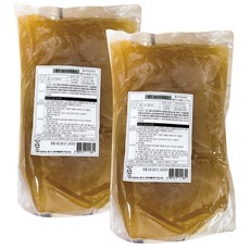 엄지 동치미 육수/업소용 육수/대용량 육수 1박스(5kgx2봉), 5kg, 2개