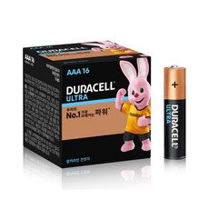 듀라셀 울트라 알카라인 건전지 AAA 16입 LR03