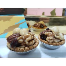 蜂蜜堅果塔 好吃有營養 獨立包裝方便攜帶 嚴選多種堅果 無添加人工色素及防腐劑, 1個