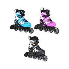 MICRO KICKBOARD 마이크로 인라인 (Inline SHAPER-K) 146718, 블랙, S + 휠커버(블랙)+양말(블루)+백팩