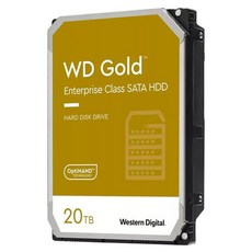 Western Digital 威騰 企業級SATA硬碟 金色, WD202KRYZ, 20TB