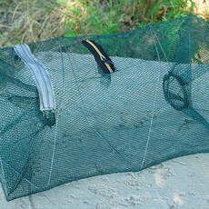 바다 민물 낚시 지퍼형 사각 통발 어망 M11157, 상세페이지 참조
