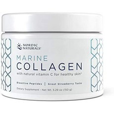 NORDIC NATURALS 海洋膠原蛋白粉 草莓口味, 1個, 150g