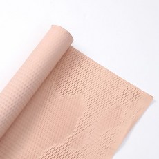 벌집 포장지 종이 선물 포장 친환경소재 재료 50cmx10야드(9.14m), K 차가루 50cmx10야드