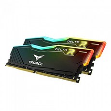 TeamGroup T-Force DDR4-3600 CL18 Delta RGB 패키지 (32GB(16Gx2)), 1개