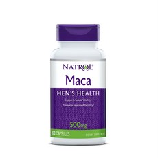 NATROL 男性無糖瑪卡膠囊 500mg, 1瓶, 60顆