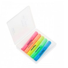 하고로모 분필 케이스 분필함, 1개, 투명