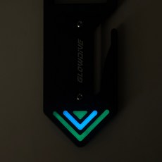 Glowdive 夜光碳纖維割線刀 5色, 極光綠, 1個