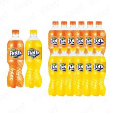 환타 파인애플&오렌지 600ml X 12, 12개