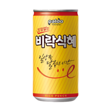 밥알없는 비락식혜 175ml 20캔, 20개