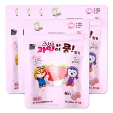 뽀로로 과일이 쿵 과일칩 4가지맛, 16g, 5개