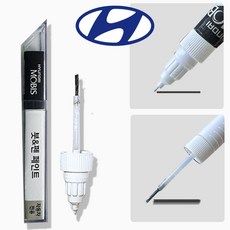 현대 제네시스 G80 모비스 붓펜 붓페인트 도색 자동차, 현대차종(현대모비스)_V6S 폴라시드메탈 358, 1개