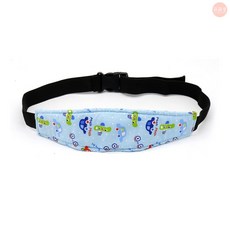 萌萌屋 【現貨】打瞌睡固定帶 嬰幼兒推車安全固定帶 打瞌睡睡覺安全固定帶 睡覺神器 推車旅行 保護神器, 1個, 藍色汽車