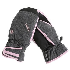 LACIELO 女士啞光滑雪手套 LAN-1801 防寒板手套, 粉色