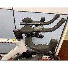 可開發票一體把休息把 公路車改TT休息把 可兼容多數車把 扁平把通用tt把煞車變速把手 後撥鏈器 煞變把 變速把 煞車把, 黑色把帶扁把通用（纏好把帶）, 1個