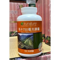 trunature 瑪卡 750毫克 膠囊 180粒, 1個, 貨運宅配