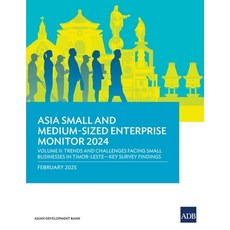 (영문도서)Asia Small and Medium-Sized Enterprise Monitor 2024-Volume II: Trends and Challe... Paperback, Asian Development Bank, English, 9789292772055