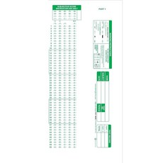 TEST-883E 883 E 호환 테스트 양식 (100장 팩), 50 Sheet Pack