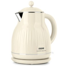 모즈스웨덴 올스텐 전기포트 커피포트기 무선 주전자 티포트 1.9L MC-1600, 아이보리 아이보리