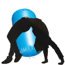 덤블링 연습 쿠션 부상 방지 스턴트 액션 풍선 원통, 상세페이지 참고, 80x60cm 에어백