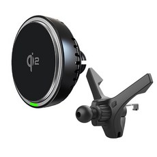車用無線充電器 Qi2 磁吸式 製冷 充電 磁吸無線充電器 MagSafe車架 15W快充 iPhone 汽車手機架, Qi2車用磁吸無線充電器