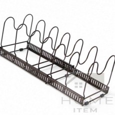 홈템방 길이조절 프라이팬정리대 후라이팬정리