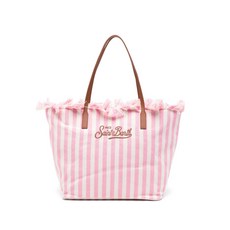 MC2세인트바스 스트라이프 비치 백