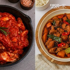 인생양념 순살 통닭다리 춘천닭갈비 간장 찜닭 1kg 2kg, 07.양념 순살 춘천닭갈비 1kg (500gx2팩), 1개