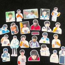 TF家族四代 周邊貼紙 張函瑞 貼畫 手機殼裝飾防水貼 23張, 1個, 23張防水貼