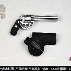 스케일 총 모델 콜트 좌측 휠 샷건 군인 액션 피규어 인형, 1개, 13. Gun and Holster 5