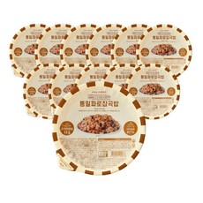 슬로우래빗 백미없는 통밀파로잡곡밥, 12개, 150g