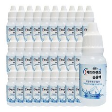 메디아렌즈 습윤액 15ml 히알루론산 함유 렌즈습윤액, 50개
