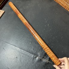 金絲花梨木 龍膽紋 加長把玩棍 工藝品原料, 1個