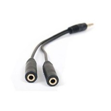 대원TMT 스테레오 Y형 이어폰 젠더 케이블 0.15M DW-35STYN-0.15M, 1개