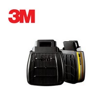 3M HF-800시리즈 D8003K 방독정화통 아황산 2개입, 단품