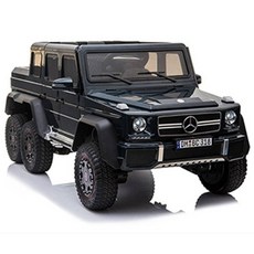 賓士 G63 AMG 六輪兒童電動車, 黑