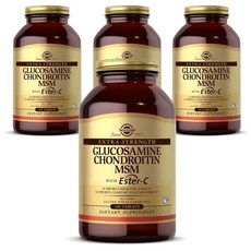 솔가 엑스트라 스트렝스 글루코사민 콘드로이틴 MSM 타블렛, 180정, 4개