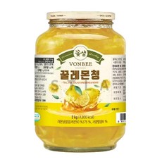 꽃샘 본비 꿀레몬청 2kg, 1개입, 1개