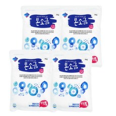 한주소금 본소금, 1kg, 4개