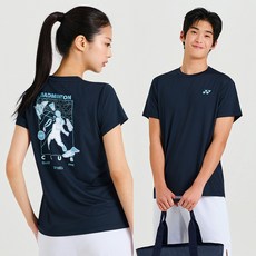 요넥스 269TR004F 배드민턴 여성 기본 반팔 티셔츠 이지웨어