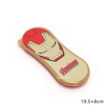 里和 韓國 lilfant 漫威 304不鏽鋼兒童學習筷餐具組, 1個, 餐具盒 鋼鐵人, 鋼鐵人, 餐具盒