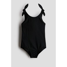 H&M 브랜드관 프린트 수영복 블랙 1265465019