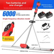 전기 진동 레벨링 눈금자 콘크리트 시멘트 포장 기계