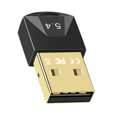 USB PC 어댑터 블루투스 호환 5.4 무선 송신기 수신기, 1개