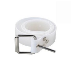 裝備租客 自潛配重帶 橡膠配重 矽膠配重帶 潛水專用 底鉛 全新 鉛塊 自由潛水 水肺 自潛, MIT 矽膠配重帶-白色