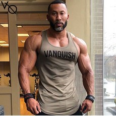 夏季健身休閒運動背心男：籃球跑步訓練速乾拼接工字修身透氣上衣