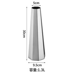 레스토랑 물 주전자 .0L 오마카세 스테인레스 스테인리스, AT. 대형 팔각형 와인 디스펜서 1300ml