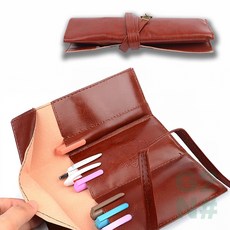 지투앤샵 가죽 필통 레더필통