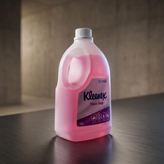 크리넥스 핸드솝 4개 폼 로즈라일락 거품 물비누 핸드워시1.95L 4L 소프트